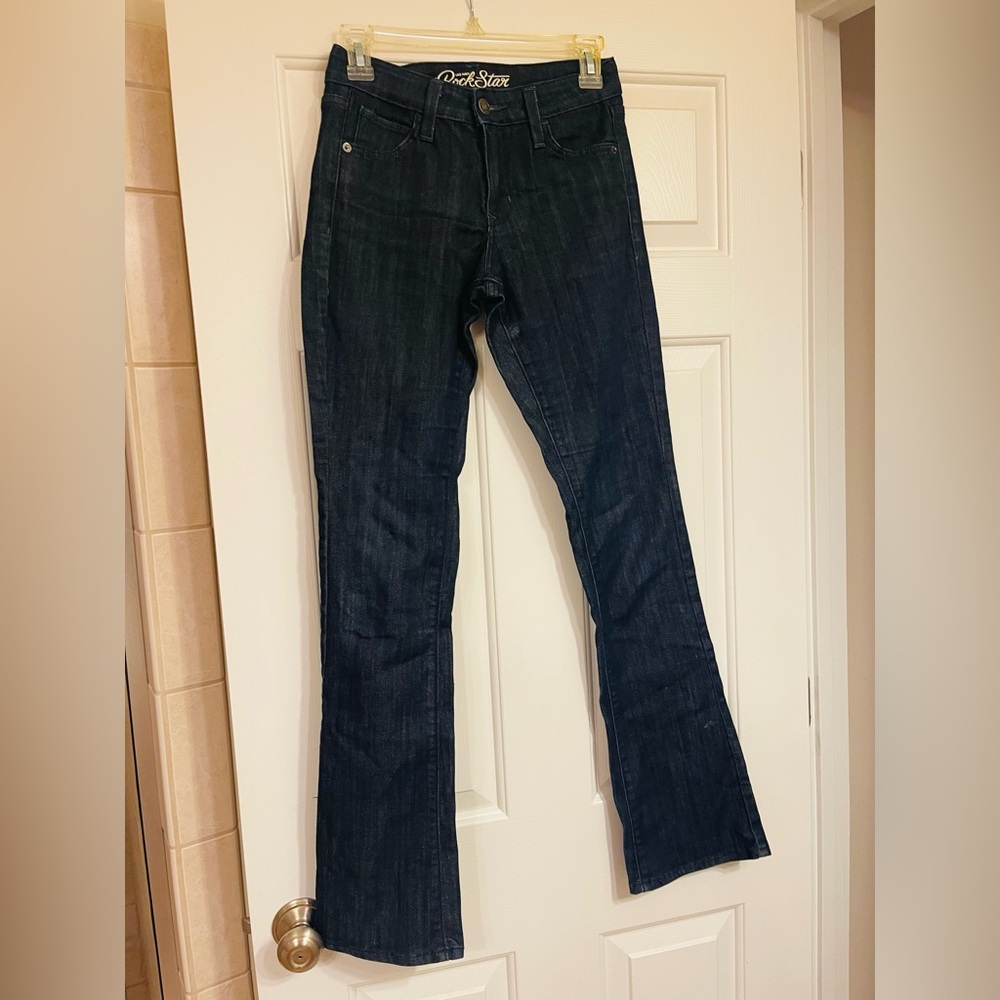 Old Navy the Rock Star blue jeand